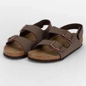 Birkenstock Milano HL Kids Sandals in Mocha